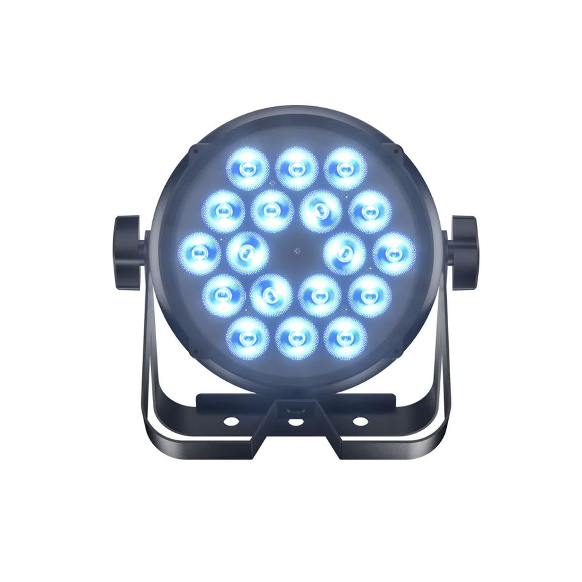 SHEHDS LED Wash Par Strahler IP65 Wasserdicht Schwarz 18x12W - Bild 4