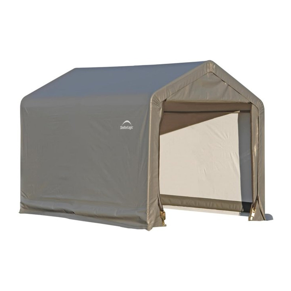 ShelterLogic Gartenhaus Shed-in-a-Box aus Kunststoff und Metall in Grau B/H/L: 180 x 200 x 300 cm - Bild 1