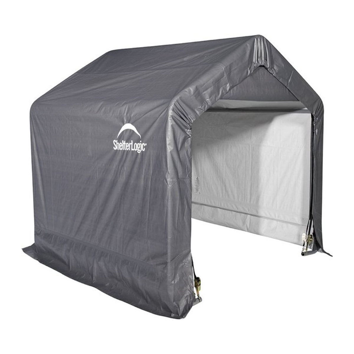 ShelterLogic Gartenhaus Shed-in-a-Box Grau aus Kunststoff und Metall B/H/T: 180 x 183 x 196 cm - Bild 3
