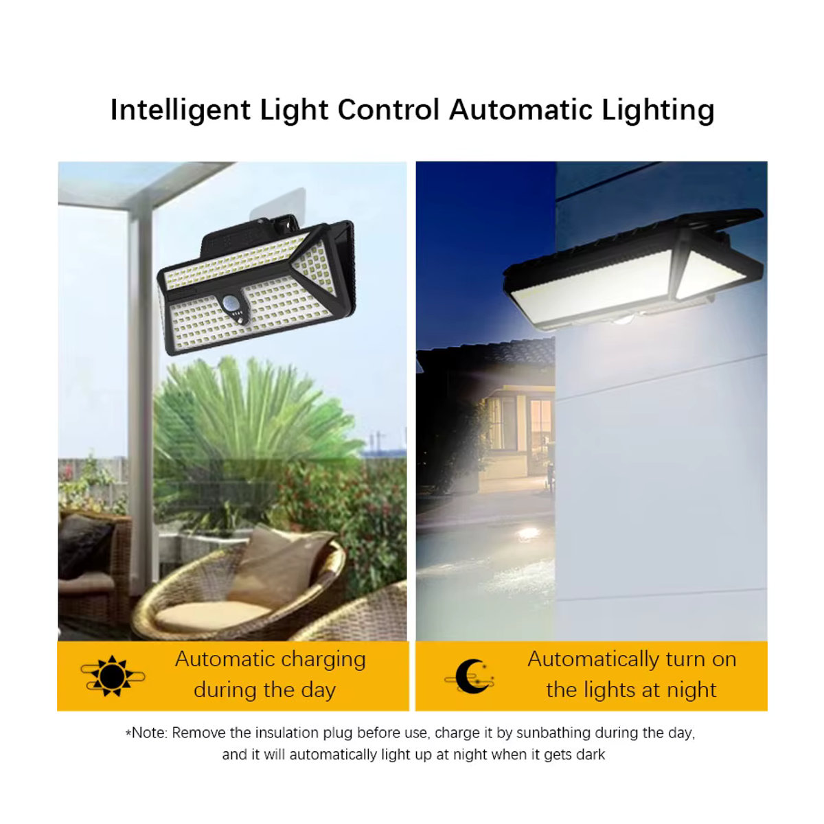 SHENZHITECH Solar Clip LED Wand - Bild 2