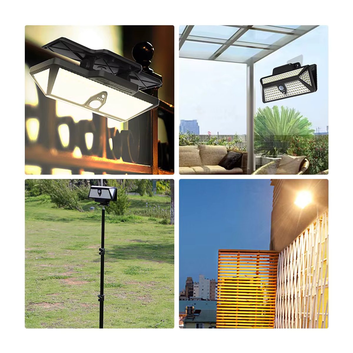 SHENZHITECH Solar Clip LED Wand - Bild 5