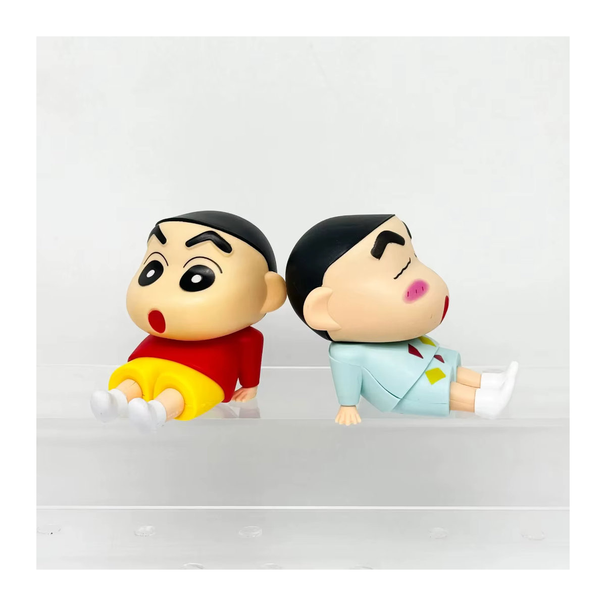 Shinchan Crayon Anime Figur Handyhalter und Schreibtisch Dekoration von Re-ment in Mehrfarbig - Bild 4