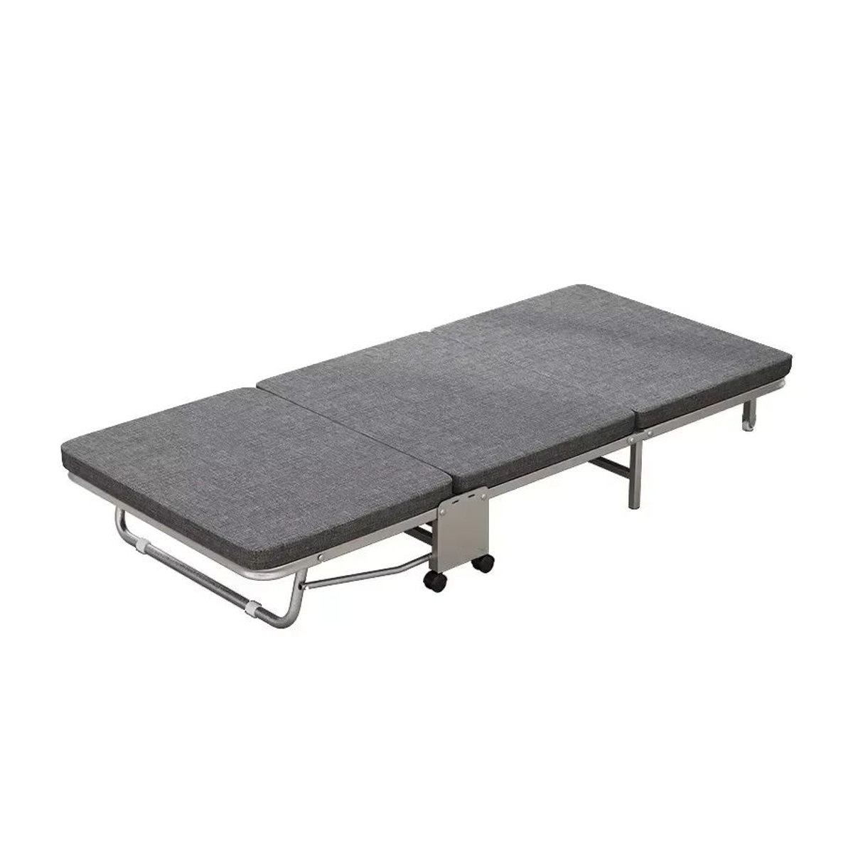 SHUFEN Büro-Klappbett Einzelbett mit Hartfaserplatte, dreifach faltbar, Modern, Blau oder Braun - Bild 5