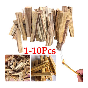 Shunmaii Palo Santo Räucherstäbchen aus Holz in Braun zur Meditation und Reinigung