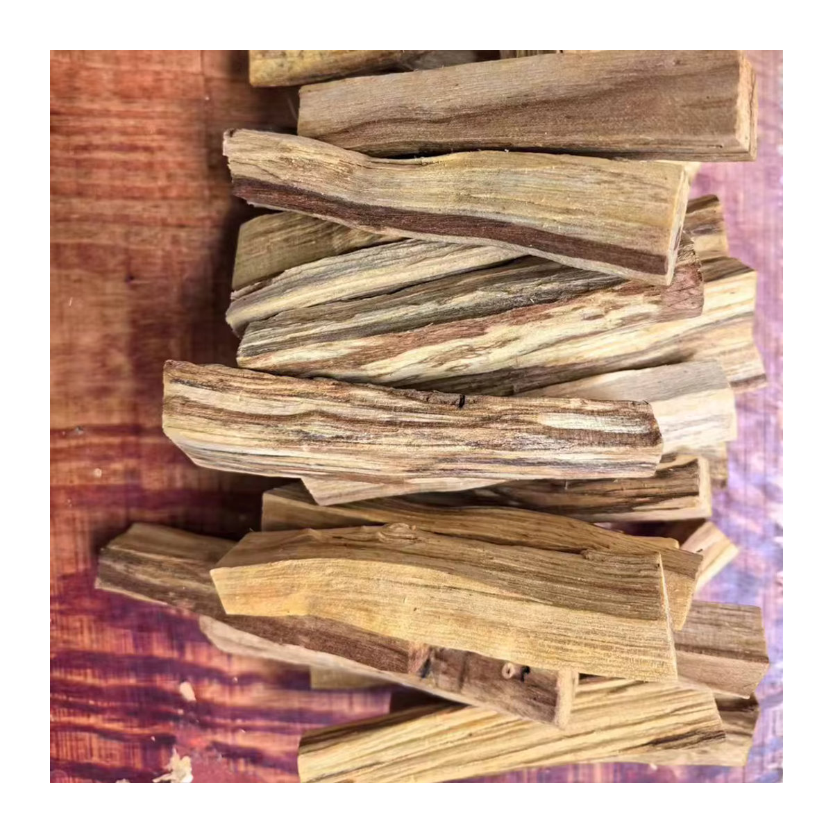 Shunmaii Palo Santo Räucherstäbchen aus Holz in Braun zur Meditation und Reinigung - Bild 3
