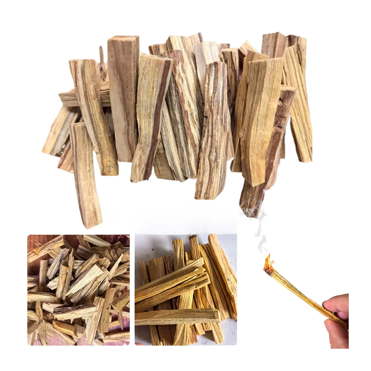 Shunmaii Palo Santo Räucherstäbchen aus Holz in Braun zur Meditation und Reinigung - Bild 7