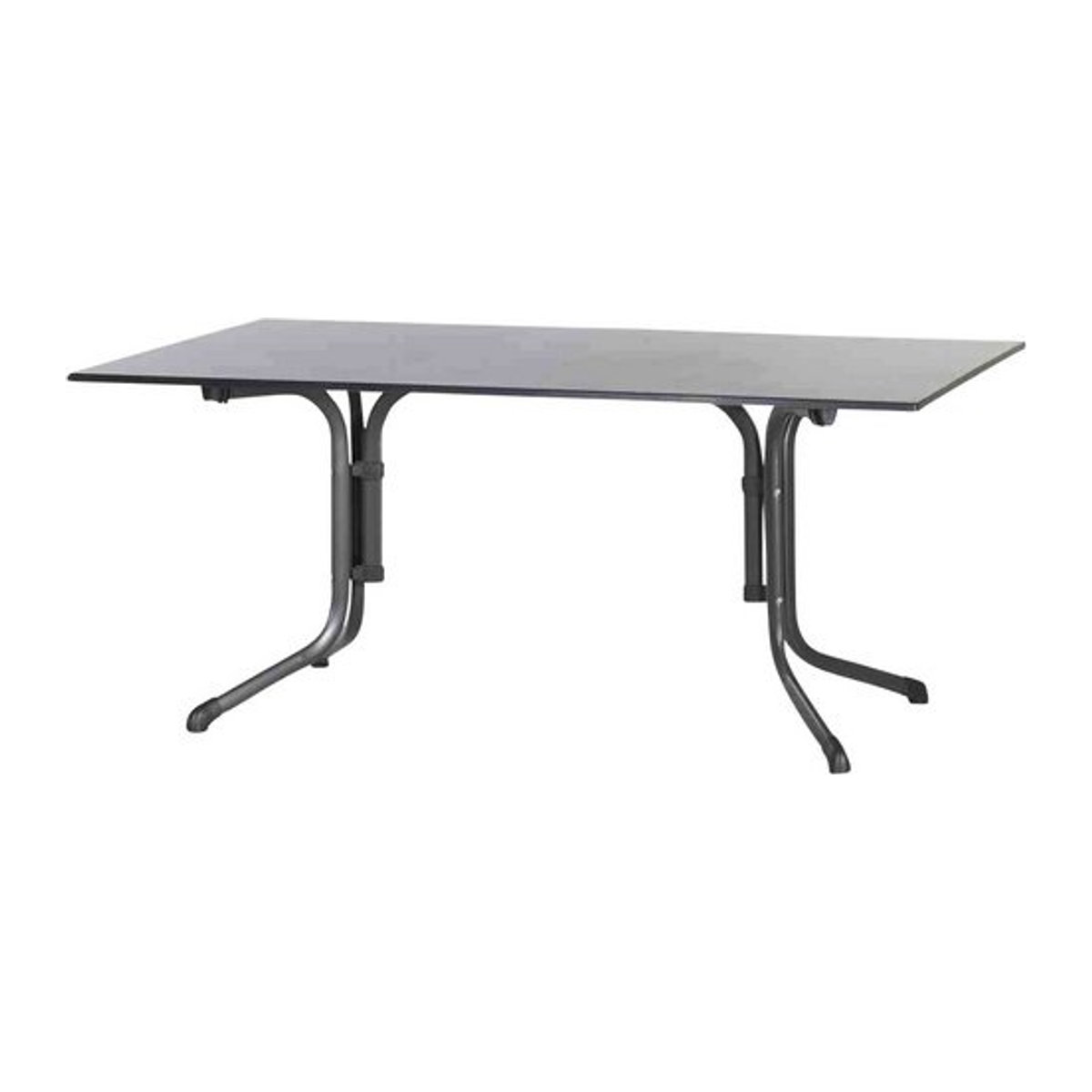 Sieger Klapptisch mit Vivodur Tischplatte in Grau, B/H/T: 165 x 73 x 95 cm - Bild 2