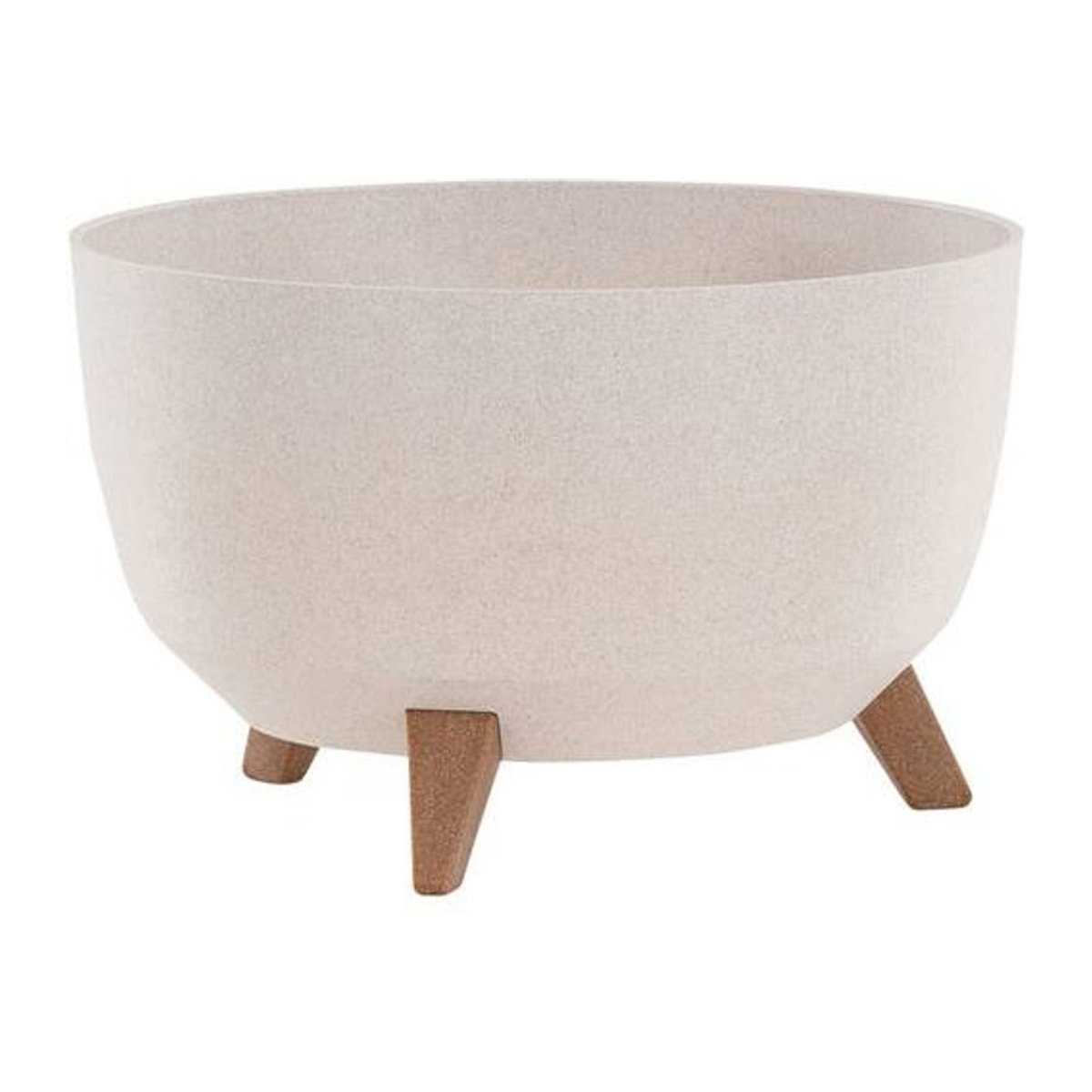 Siena Garden Oslo Pflanzgefäß aus Kunststoff in Creme/Beige - Bild 1