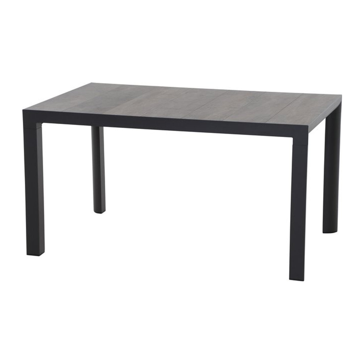 Siena Garden Silva Esstisch aus Alu und Keramik in Anthrazit/Grau, B: 140 cm, T: 90 cm - Bild 1
