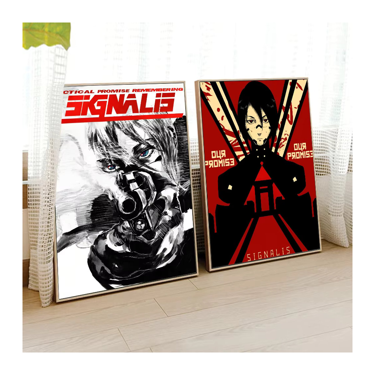 Signalis Survival Horror Indie Spiel Poster als mehrfarbiger Papierdruck im Hochformat - Bild 4