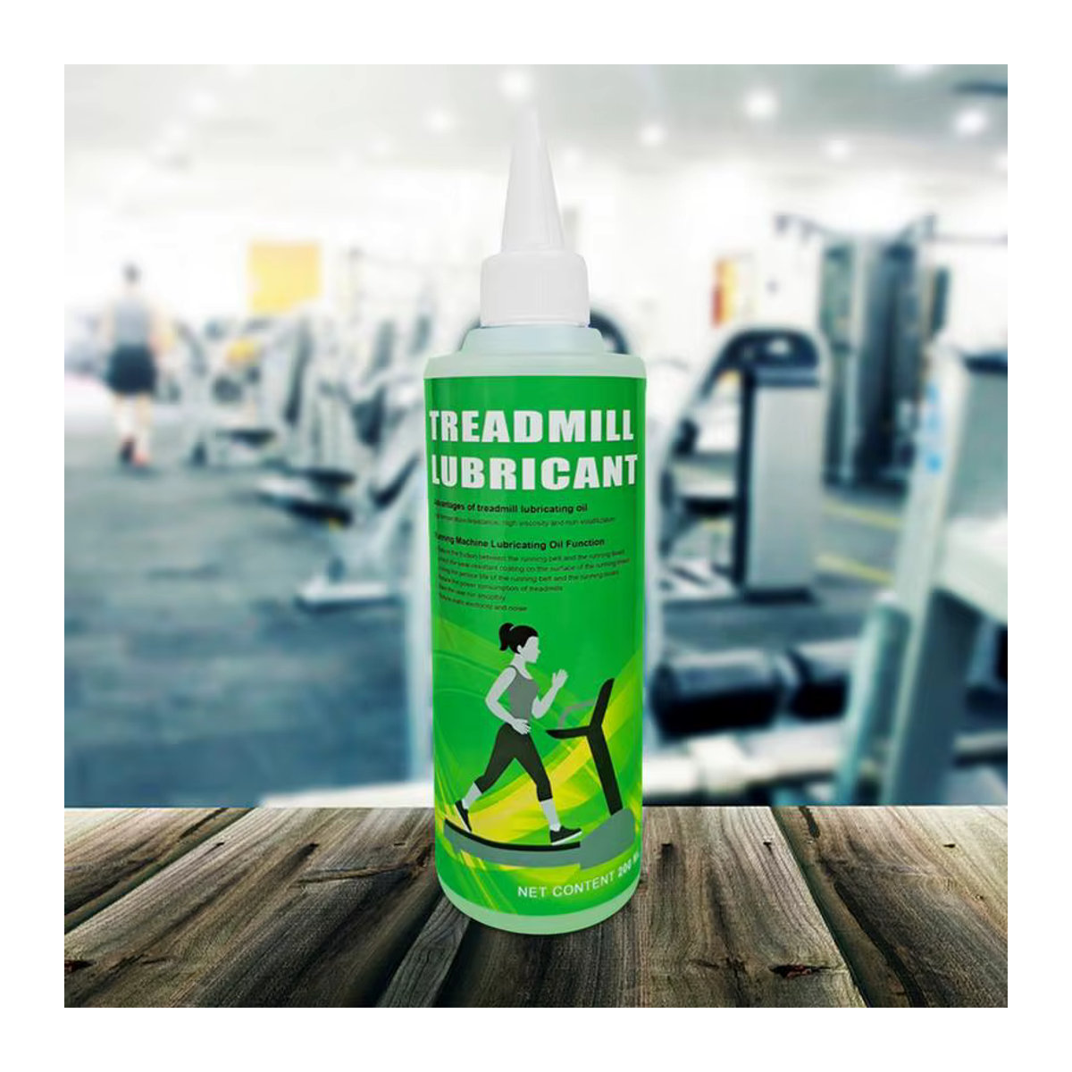 Silikon Schmiermittel für Laufbänder Grün, 200 ml Wartungsöl zur Laufbandpflege - Bild 2