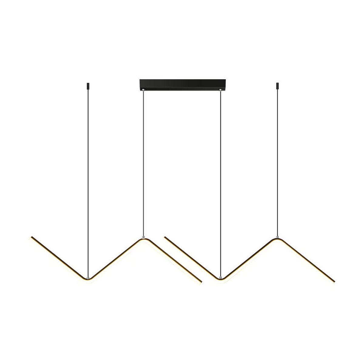 Sinn Pendelleuchte aus Aluminium in Schwarz – Modernes und minimalistisches Design für dein Esszimmer oder Restaurant - Bild 4