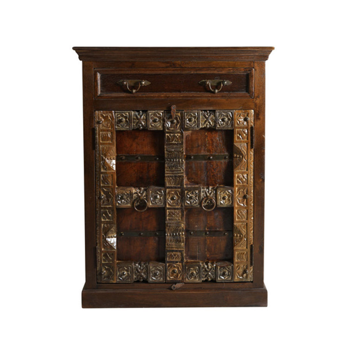 SIT Highboard ALMIRAH aus braunem Altholz, B/T/H: 120 x 45 x 90 cm - Bild 2