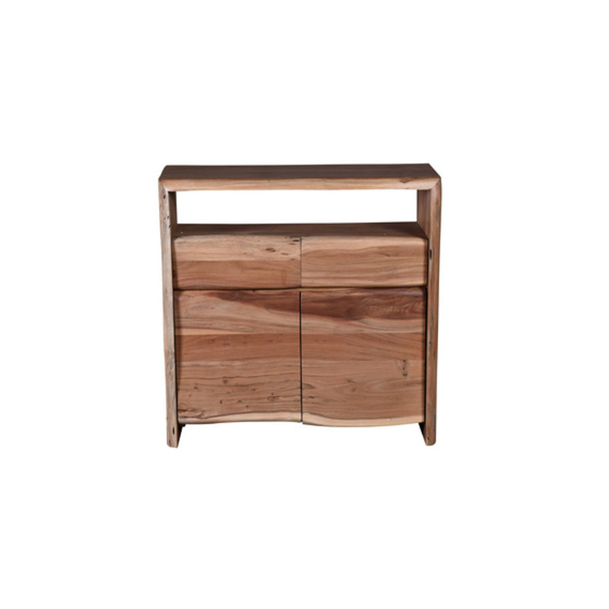 SIT Kommode ALBERA aus Akazienholz in Braun, 2-türig, B/T/H: 90 x 40 x 57 cm - Bild 5