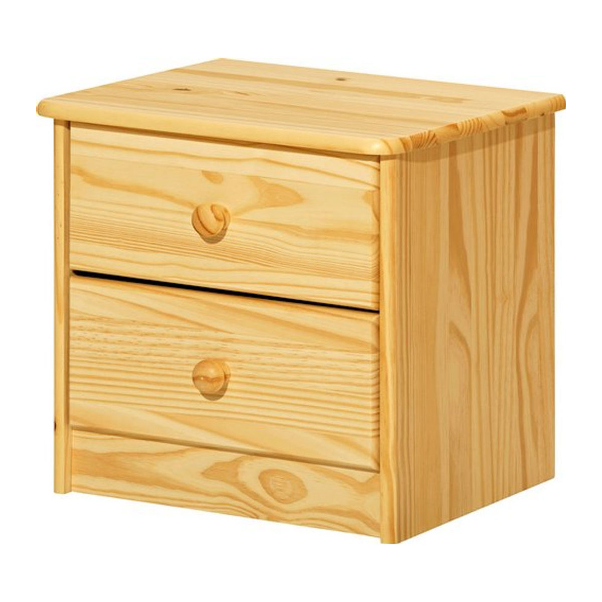 SIT Kommode aus Kiefernholz in Braun im Landhausstil, B/H/T: 43 x 42 x 35 cm - Bild 1
