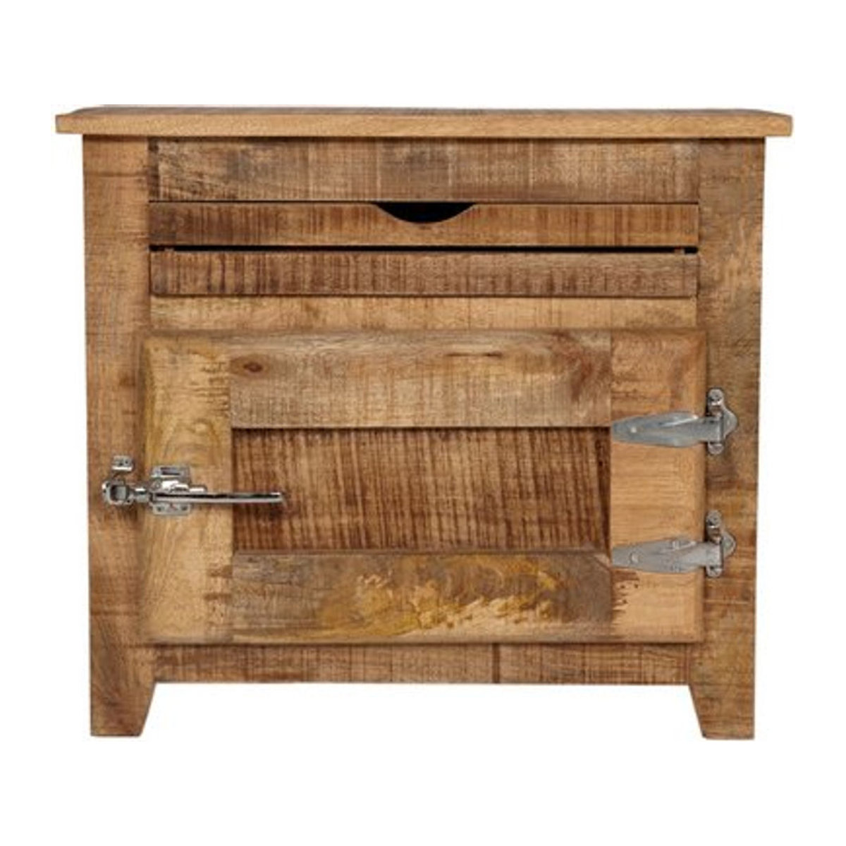 SIT Kommode FRIGO aus Mangoholz in Braun im Landhausstil, 1-türig - Bild 1