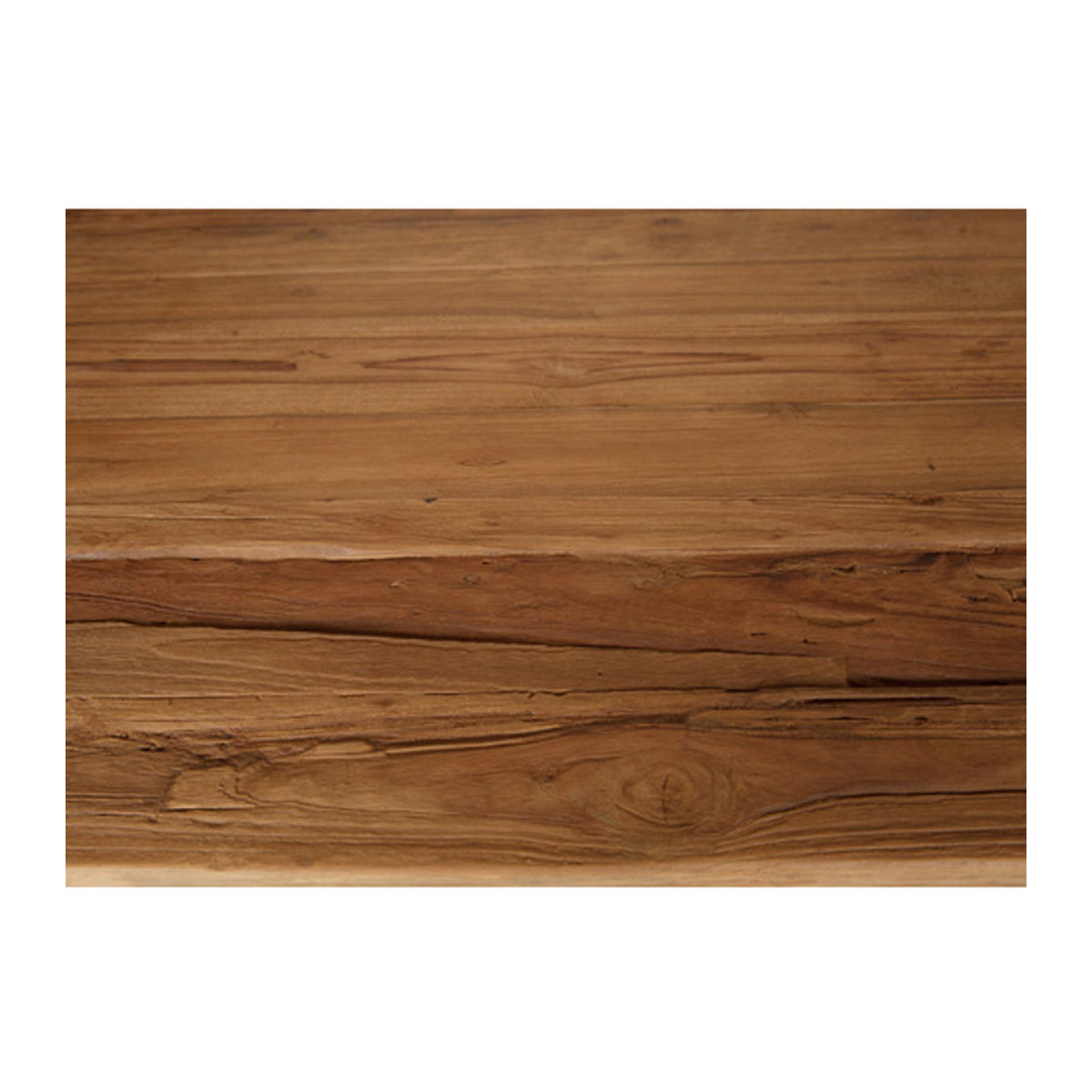 SIT Tisch TABLES & CO aus Teakholz und Metall in Braun, Rechteckig, H x T: 73 x 100 cm - Bild 1