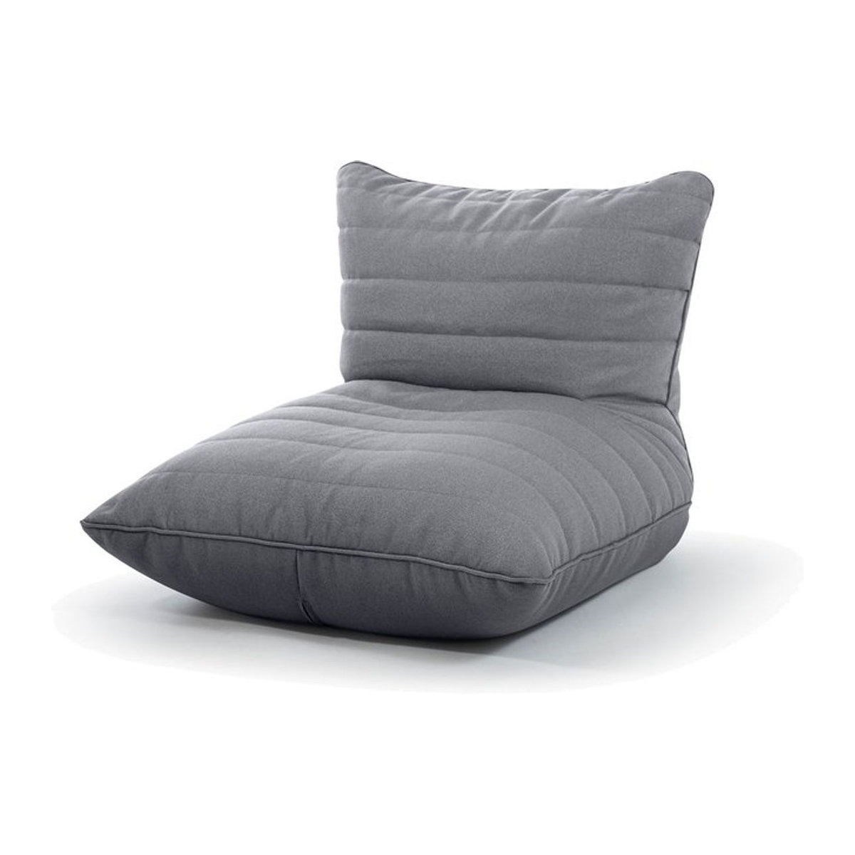 Sitting Point Sitzsack CANVAS Tango in Grau aus Polyester, B/H/T: 82 x 90 x 75 cm - Bild 1