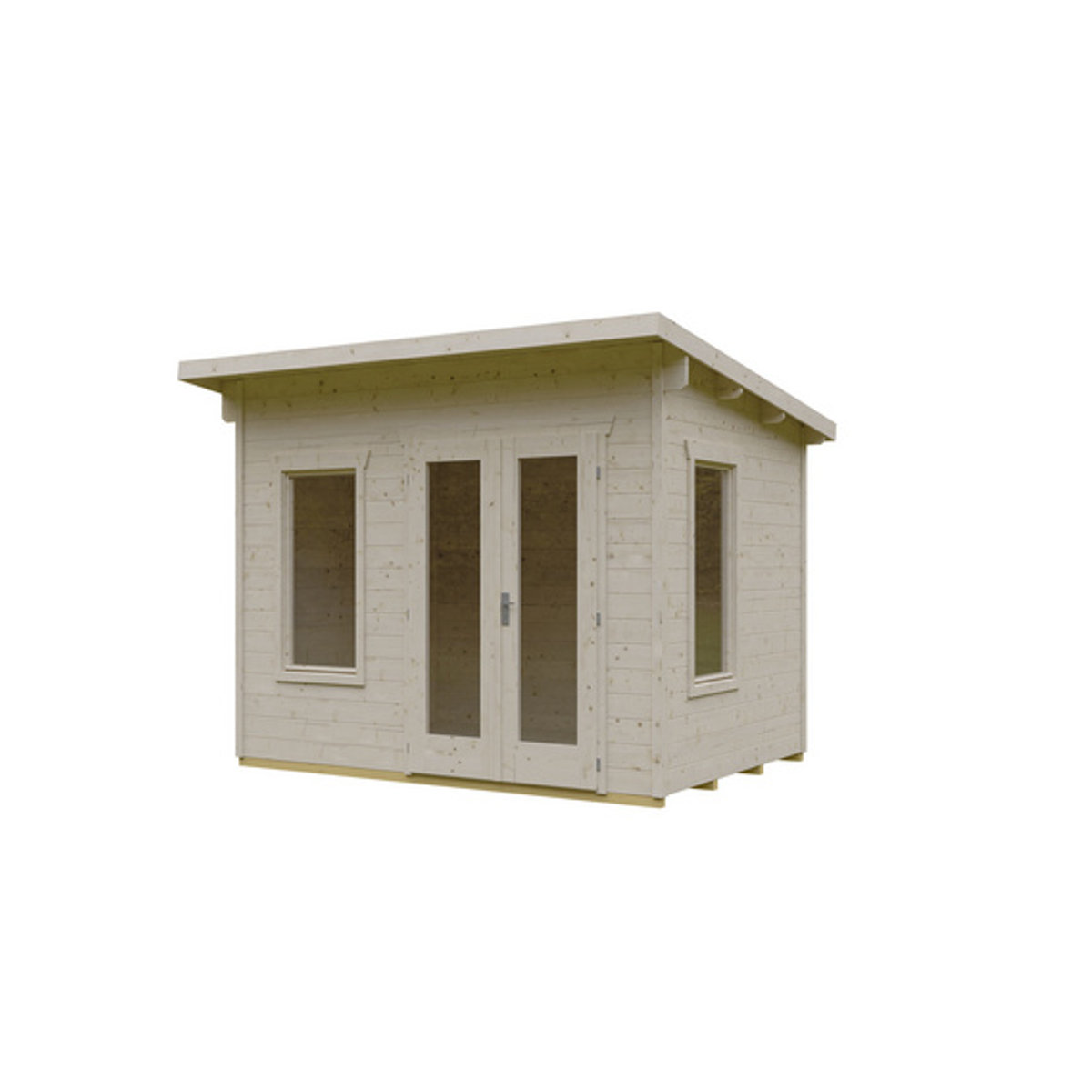 SKANHOLZ Gartenhaus Solna aus Holz in Braun, B/T: 330 x 265 cm - Bild 2