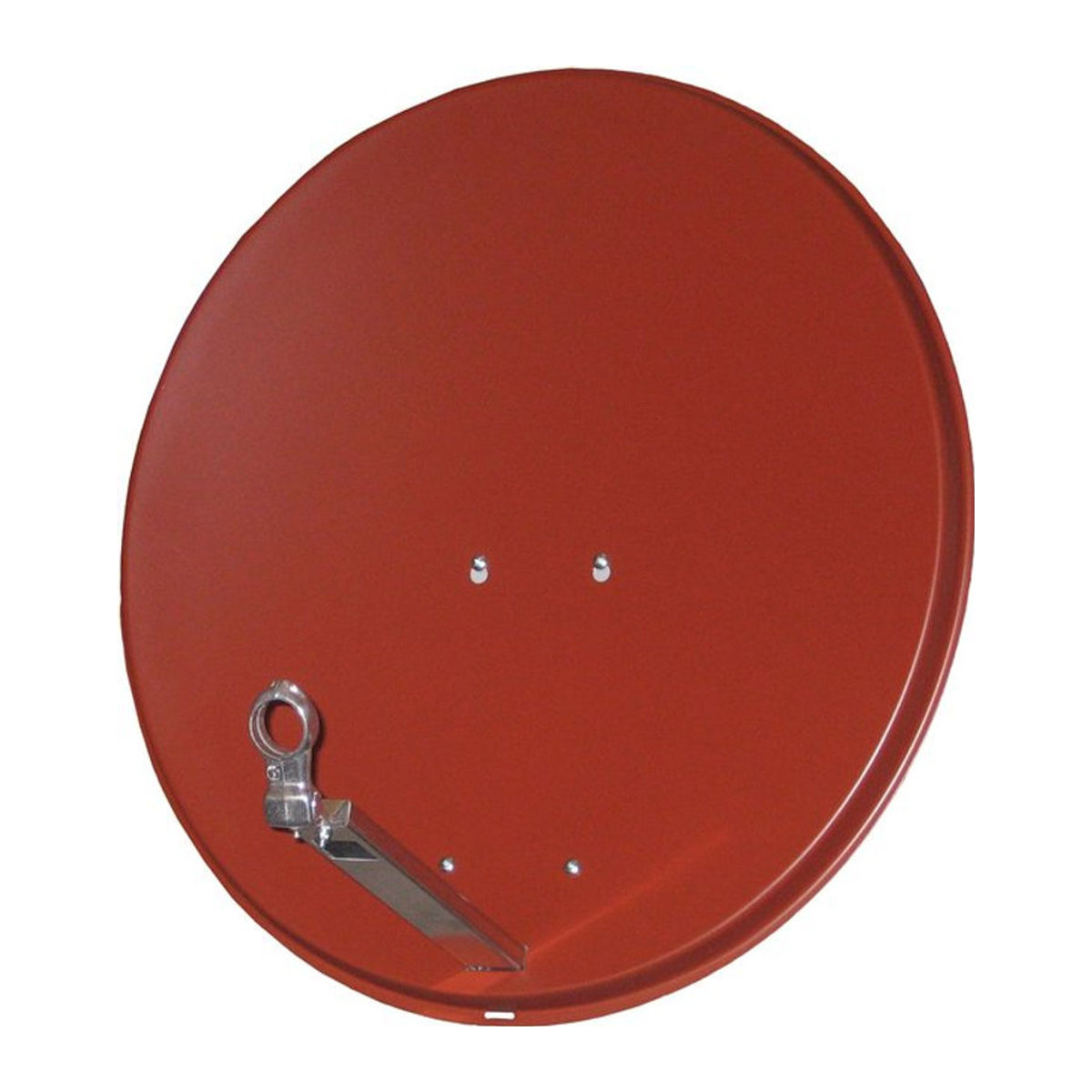 Sky Vision Satellitenschüssel Ideal 75-R aus Aluminium in Dunkelrot mit 75 cm Durchmesser - Bild 2