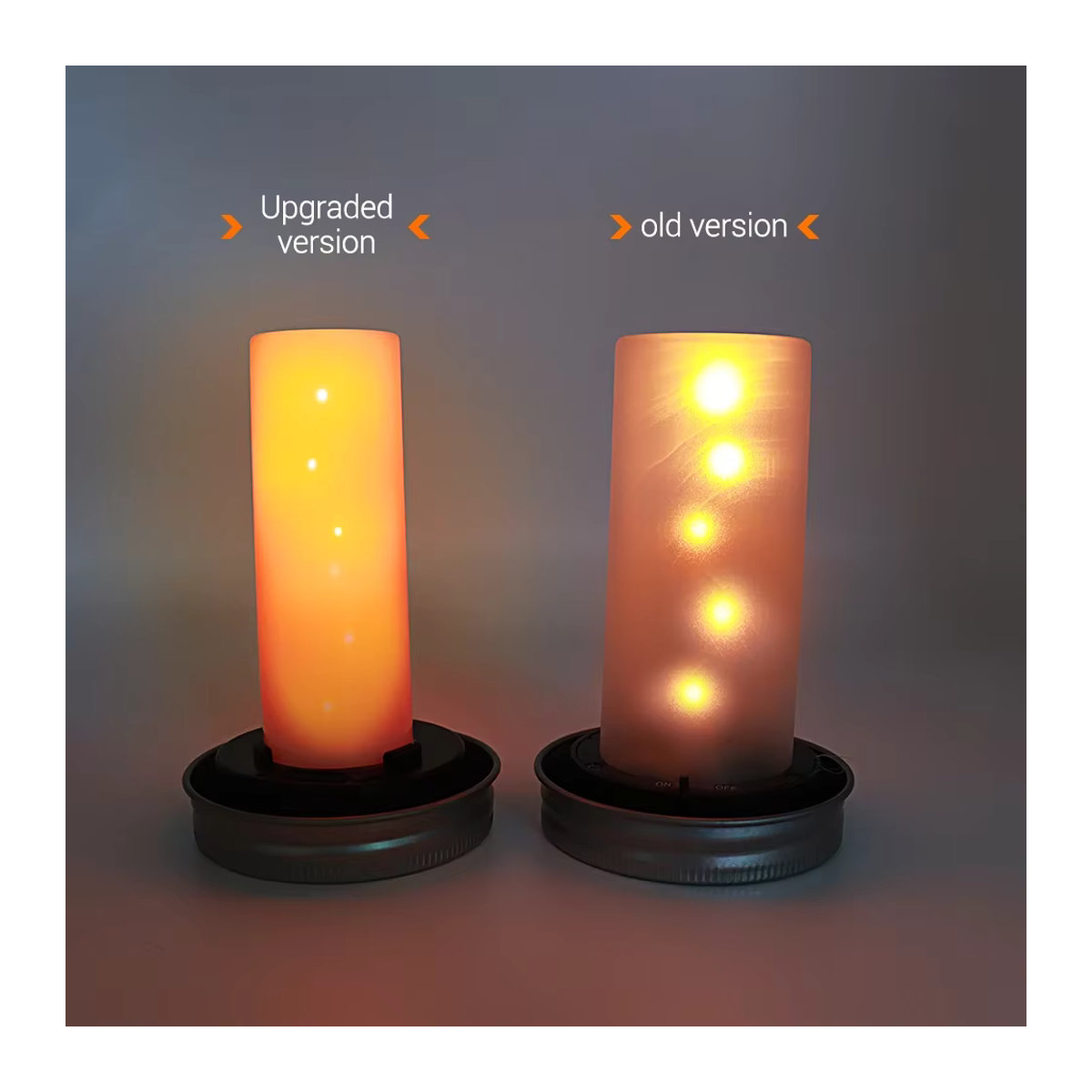 SKYSHADOW Solar-LED-Einmachglas-Licht in Weiß mit warmweißem Licht für die Garten- und Weihnachtsdekoration - Bild 2