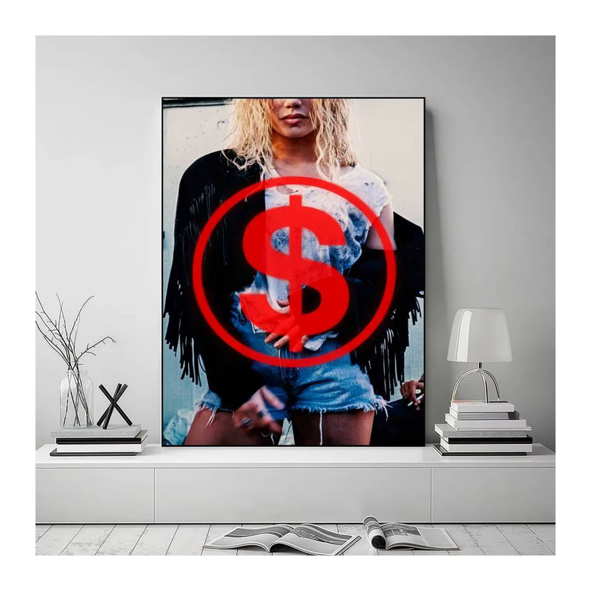 Slayyyter WORST GIRL IN AMERICA Themenposter-Aufkleber aus Papier, mehrfarbig, rechteckig, wandmontiert - Bild 6