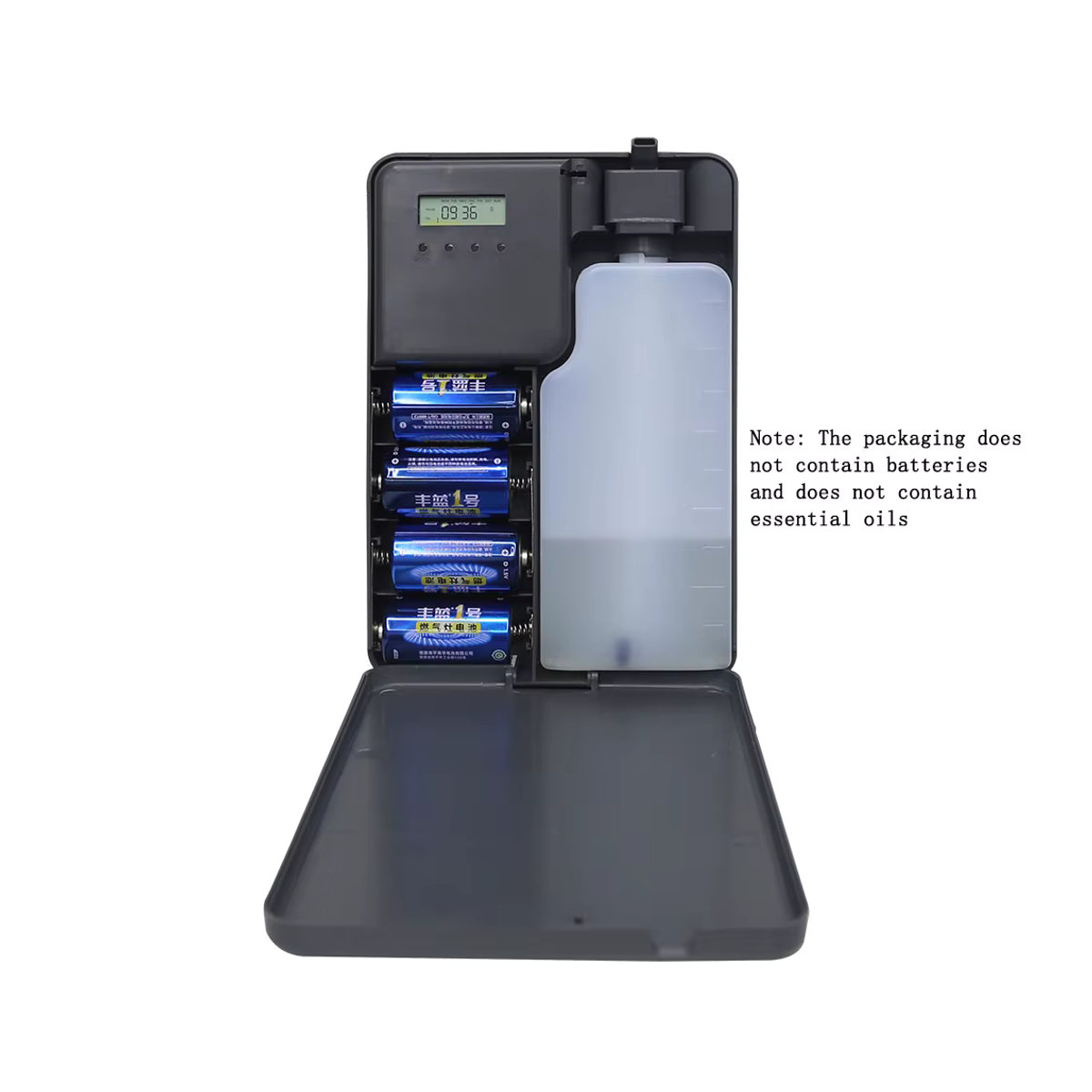 Smart Duft Diffusor PDQ Elektrischer Lufterfrischer für Ätherische Öle, Wasserlos, Schwarz, 500 ml Kapazität - Bild 5