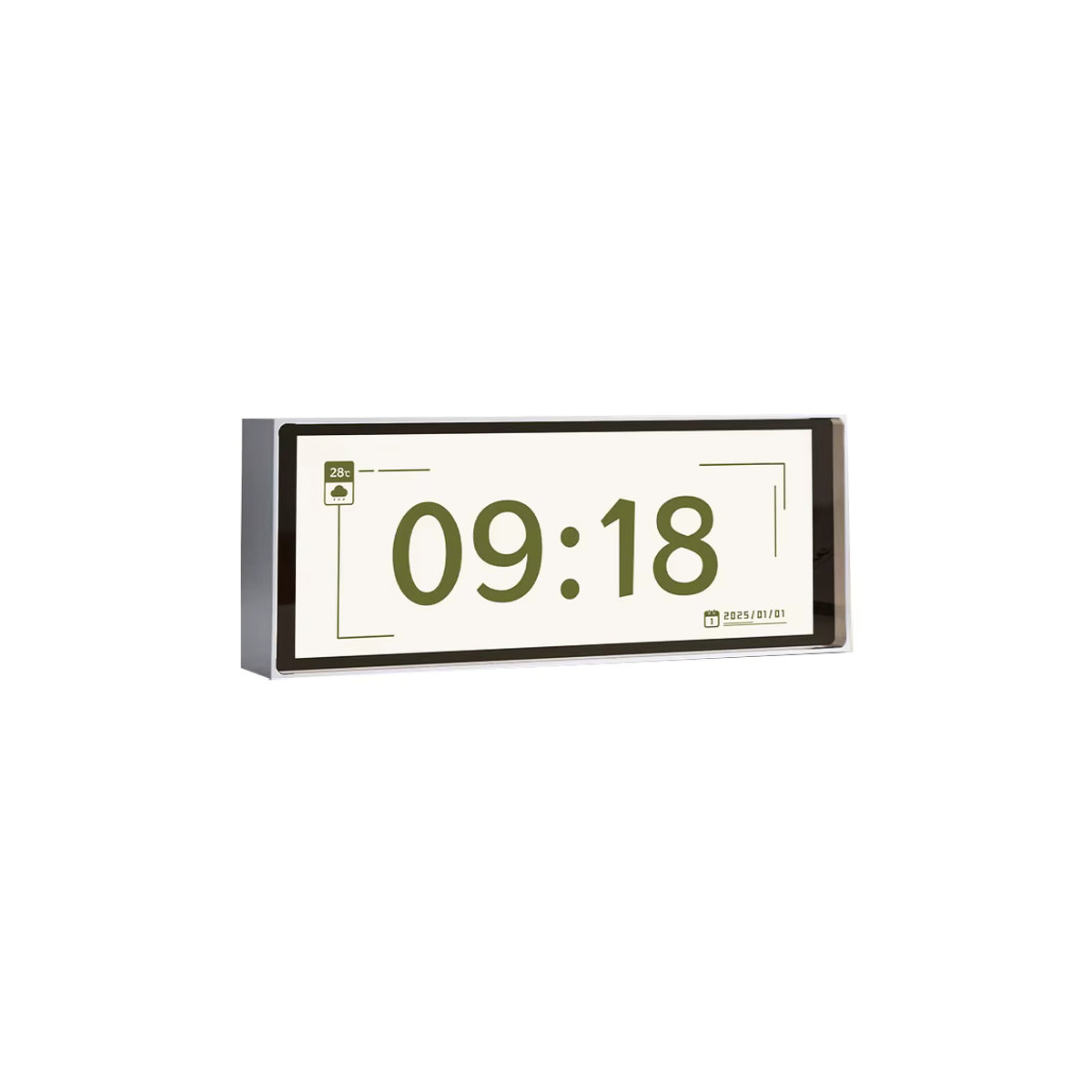 Smart RGB Quantum Uhr mit IPS Display und Nachtlicht, Bluetooth APP Steuerung, DIY Gaming Display in Schwarz und Bunt - Bild 7