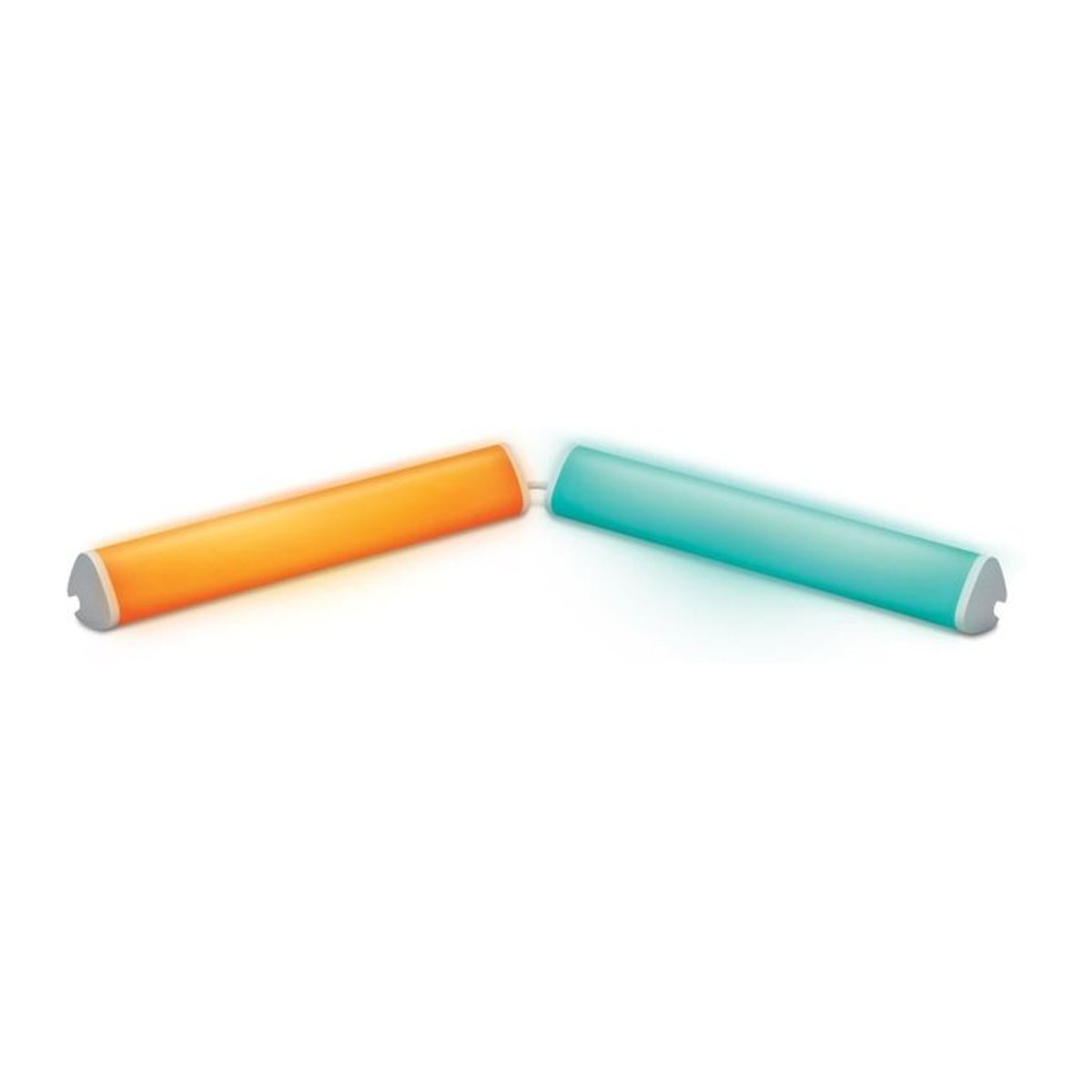 Smarte LED Tischleuchte Bar Linear Light von Wiz im Doppelpack, Weiß, minimalistisches Design - Bild 1