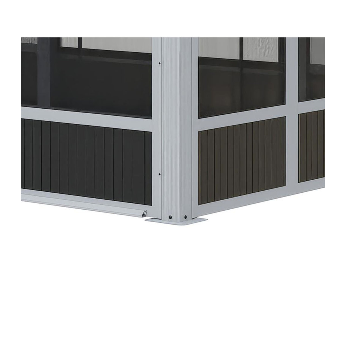 Sojag Pavillon Olan 1017 in Grau-Schwarz B/T/H: 310 x 529,5 x 291 cm - Bild 2