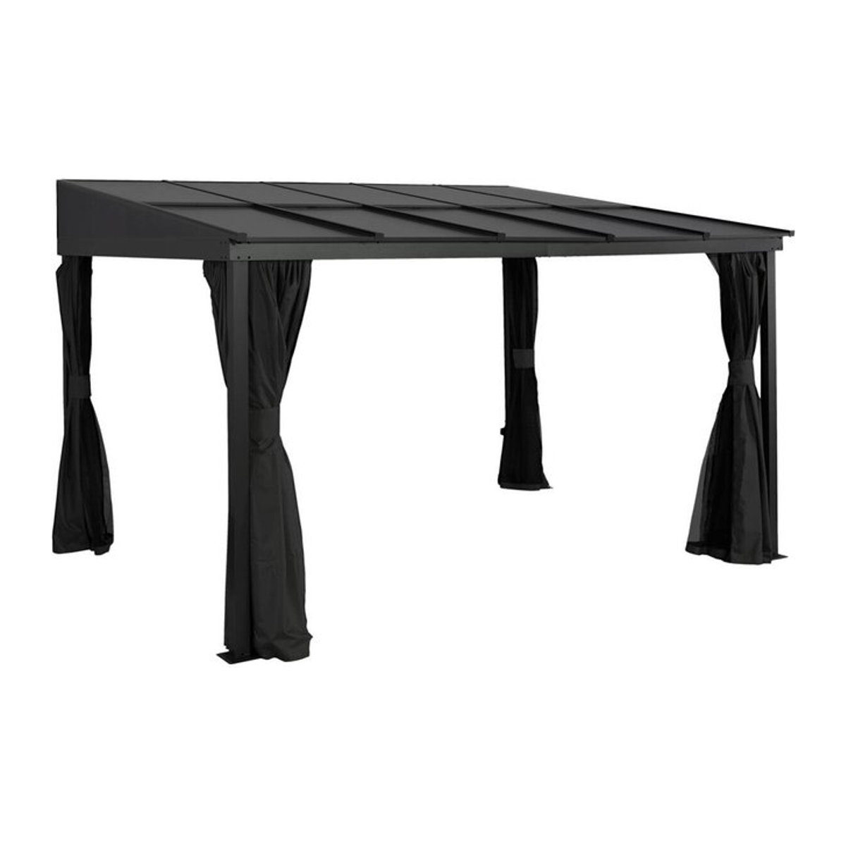 Sojag Terrassenüberdachung St. Barth aus Aluminium in Anthrazit B/H/T: ca. 424 x 240 x 296 cm - Bild 1