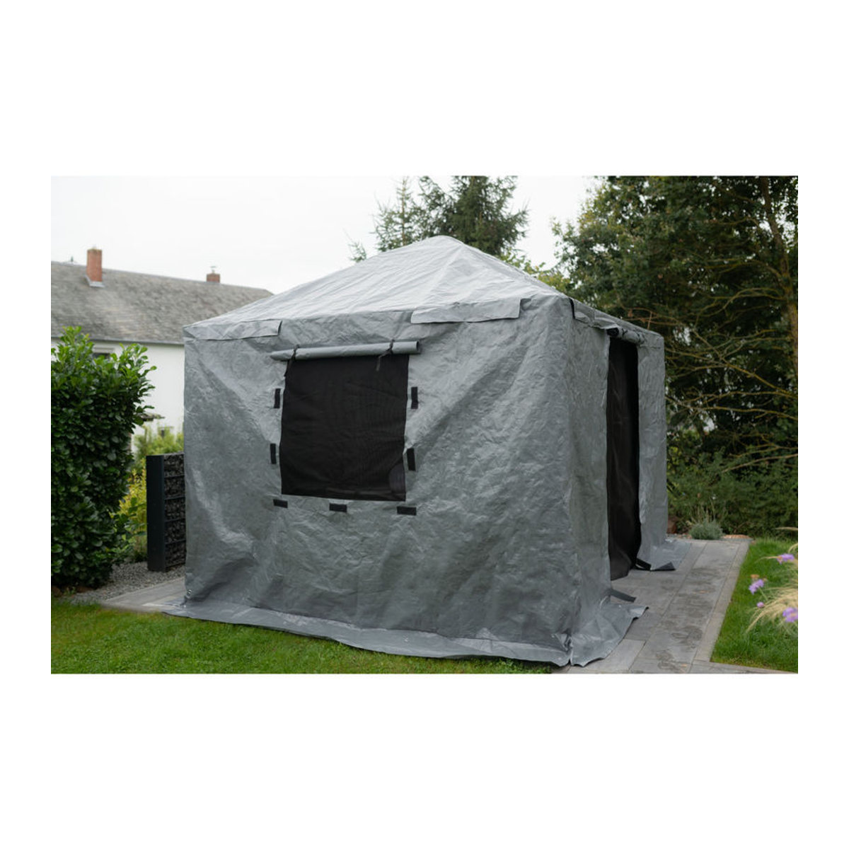 Sojag Winterabdeckung für Pavillon 10x14, Grau, Polyester - Bild 3