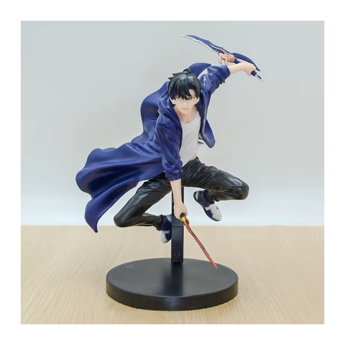 Solo Leveling Sung Jinwoo Anime Figur von KONBORE in Schwarz aus Kunstharz - Bild 4
