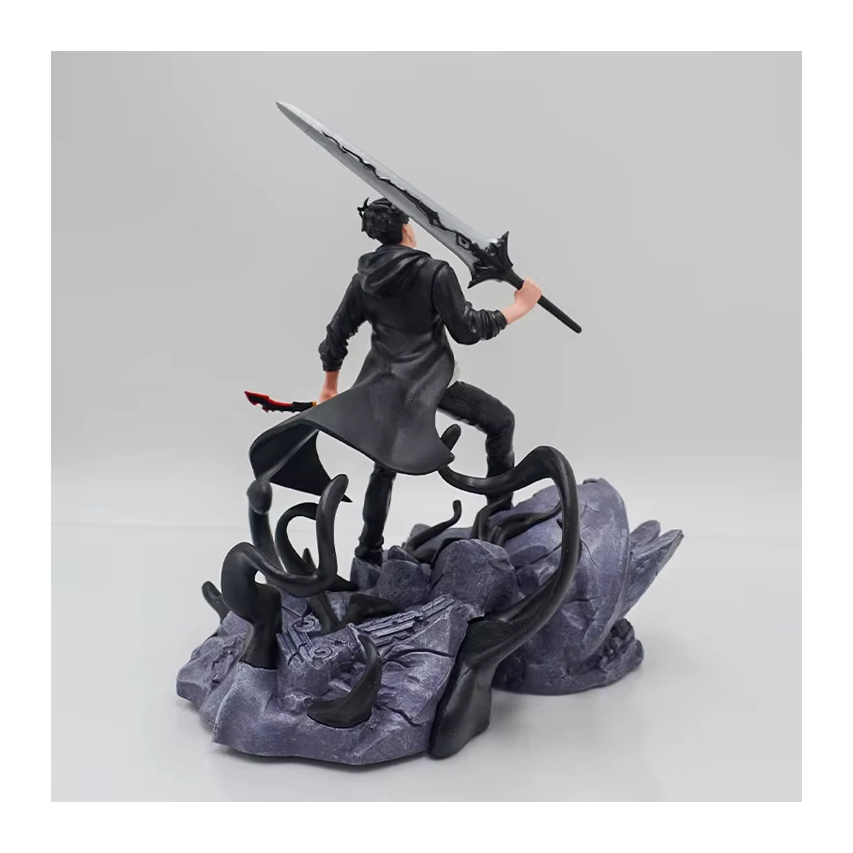 Solo Leveling Sung Jinwoo Anime Figur von KONBORE in Schwarz aus Kunstharz - Bild 5