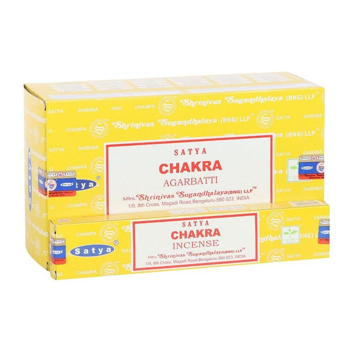 Something Different Satya Chakra Räucherstäbchen Gelb 12er Pack - Bild 1