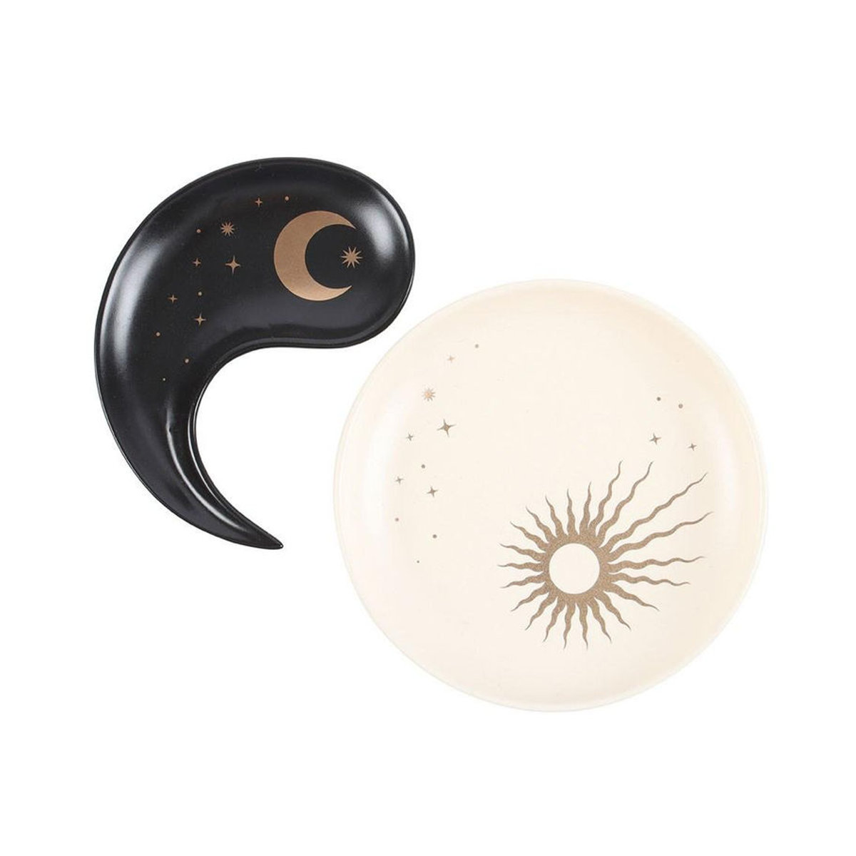 Something Different Yin Yang Schmuckschale aus Keramik in Schwarz/Creme - Bild 2