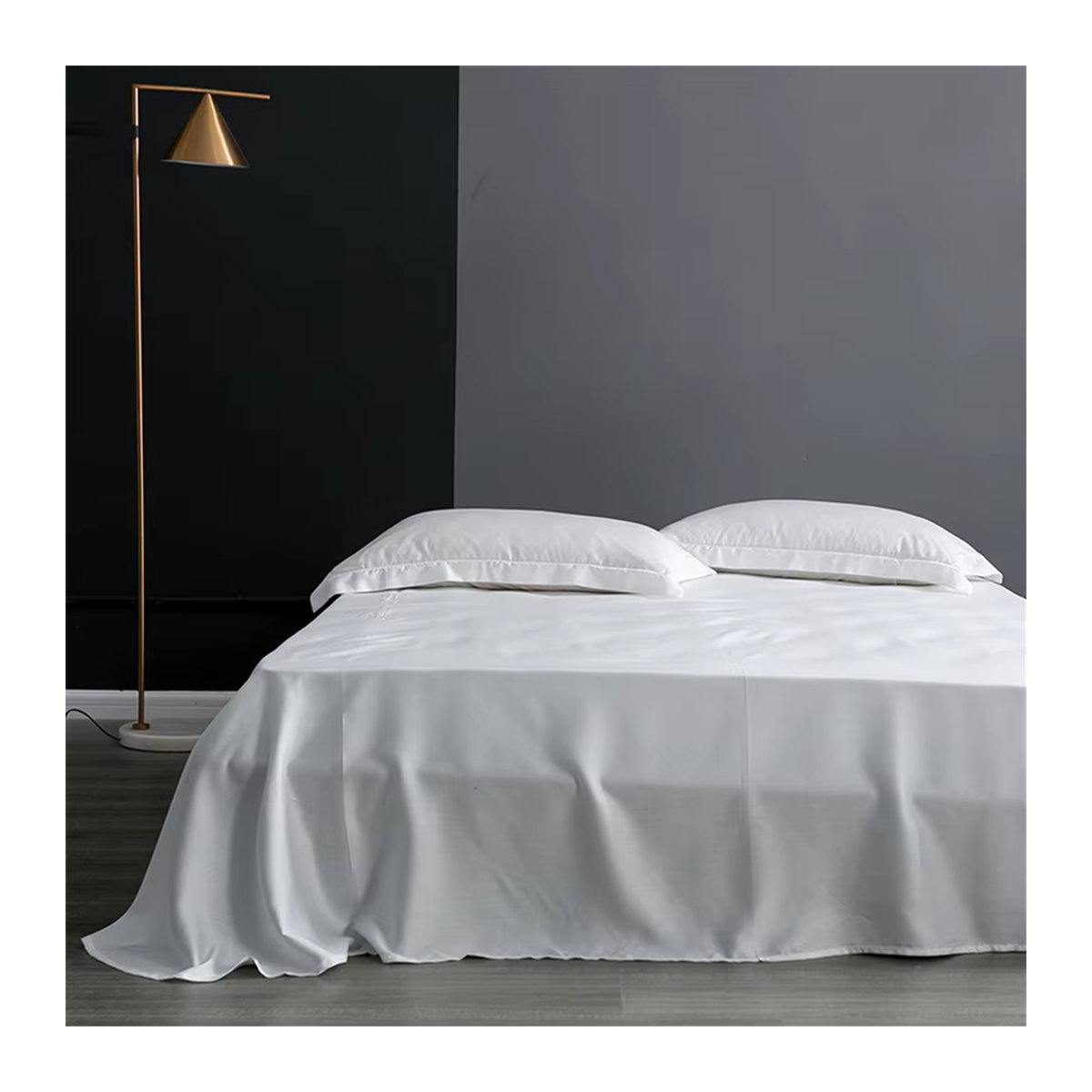 Sondeson Luxuriöses Bettwäsche-Set aus 100 % Seide in Weiß mit Bettbezug, Laken und Kissenbezügen - Bild 4