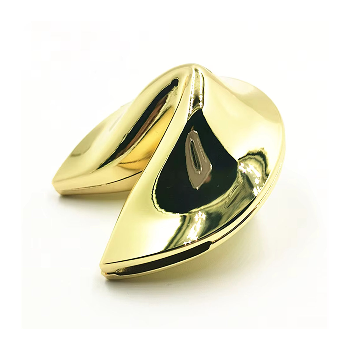 Songlong Metall Glück Keksdose in Gold und Silber für Hochzeiten und Gastgeschenke - Bild 1
