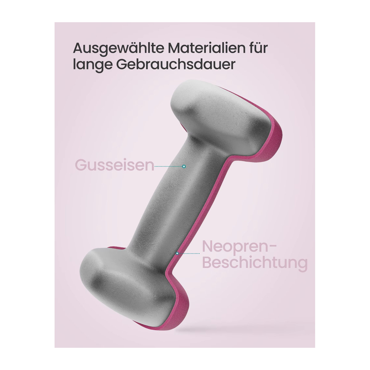 SONGMICS Kurzhantel-Set Hexagon mit Hantelständer und Neopren-Beschichtung in Schwarz und Bunt für dein Krafttraining - Bild 4
