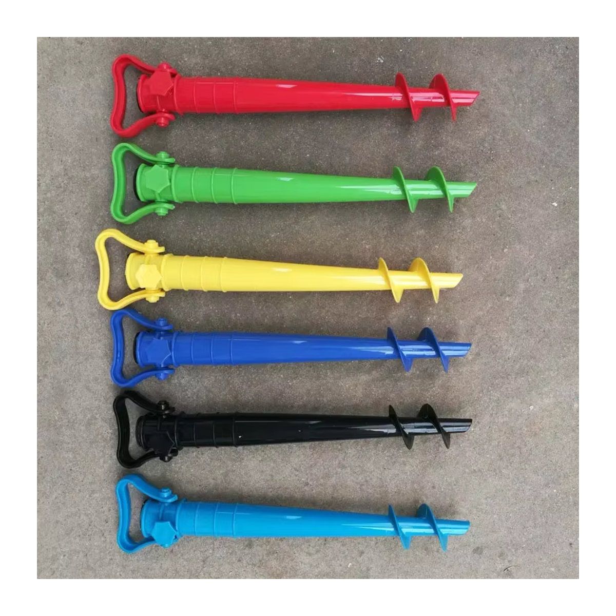 Sonnenschirm Bodenanker Spike als Halterung für Garten, Strand und Terrasse - Bild 3