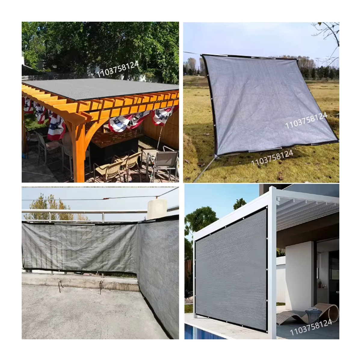 Sonnenschutznetz mit UV-Schutz für Gartenpflanzen, Blumen und Gewächshäuser - Bild 4