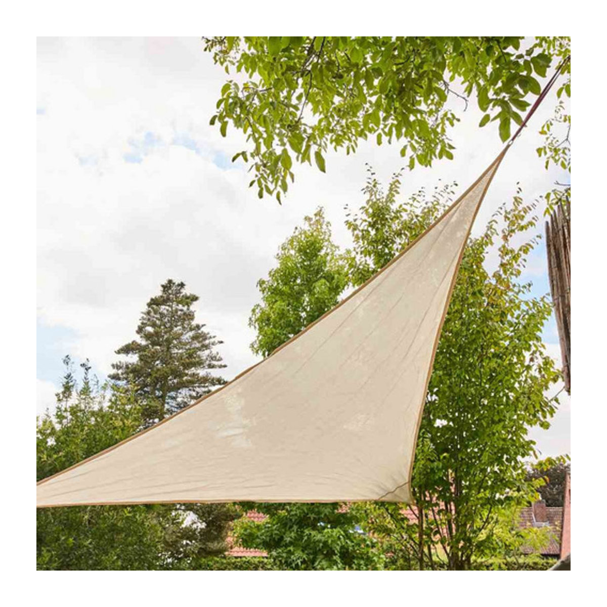 Sonnensegel SIENA GARDEN aus Kunststoff in Beige, Breite: 360 cm - Bild 2