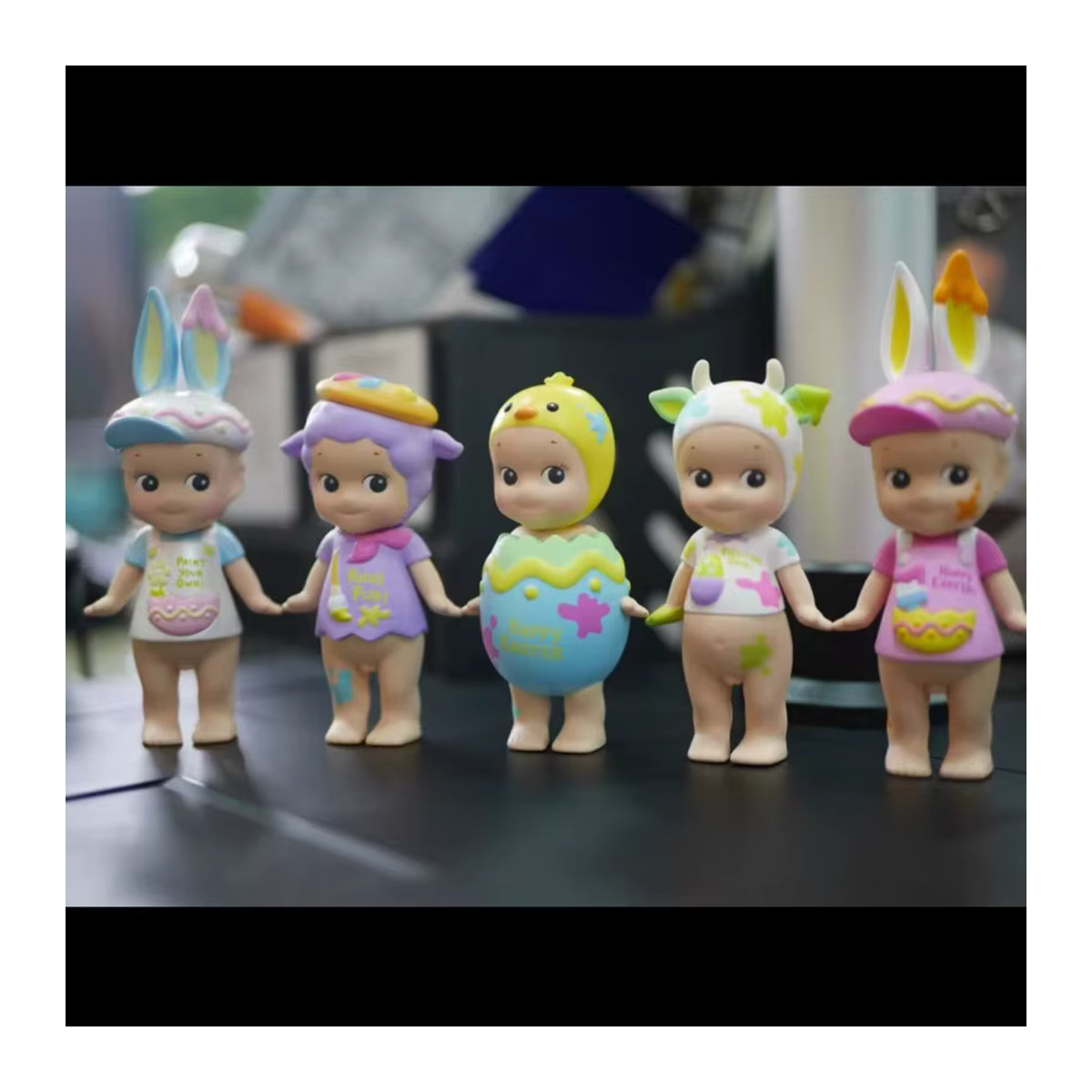 Sonny Angel Oster-Serie Überraschungsbox mit mehrfarbigen Anime-Figuren aus Kunststoff als Sammlerstück und Desktop-Ornament - Bild 2