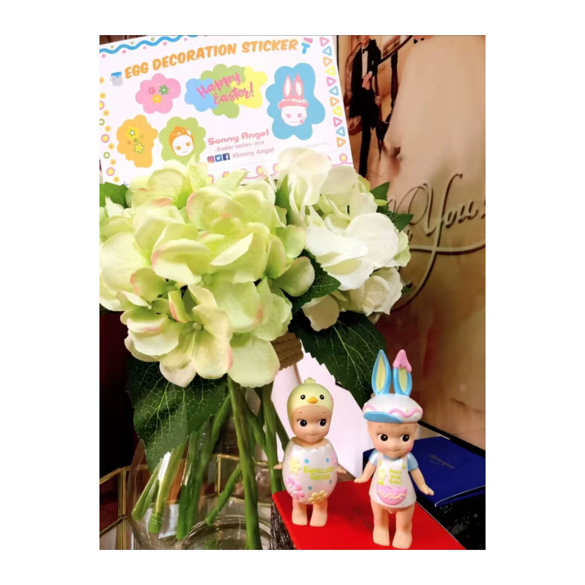 Sonny Angel Oster-Serie Überraschungsbox mit mehrfarbigen Anime-Figuren aus Kunststoff als Sammlerstück und Desktop-Ornament - Bild 6