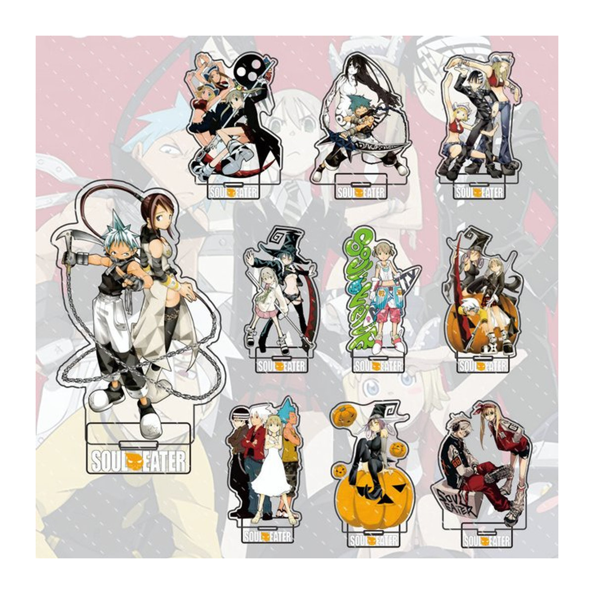 Soul Eater Acryl-Charakter Black-Star als stehendes Modell, mehrfarbig, Höhe: 15 cm - Bild 1