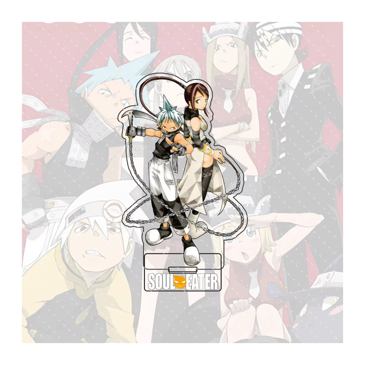 Soul Eater Acryl-Charakter Black-Star als stehendes Modell, mehrfarbig, Höhe: 15 cm - Bild 2