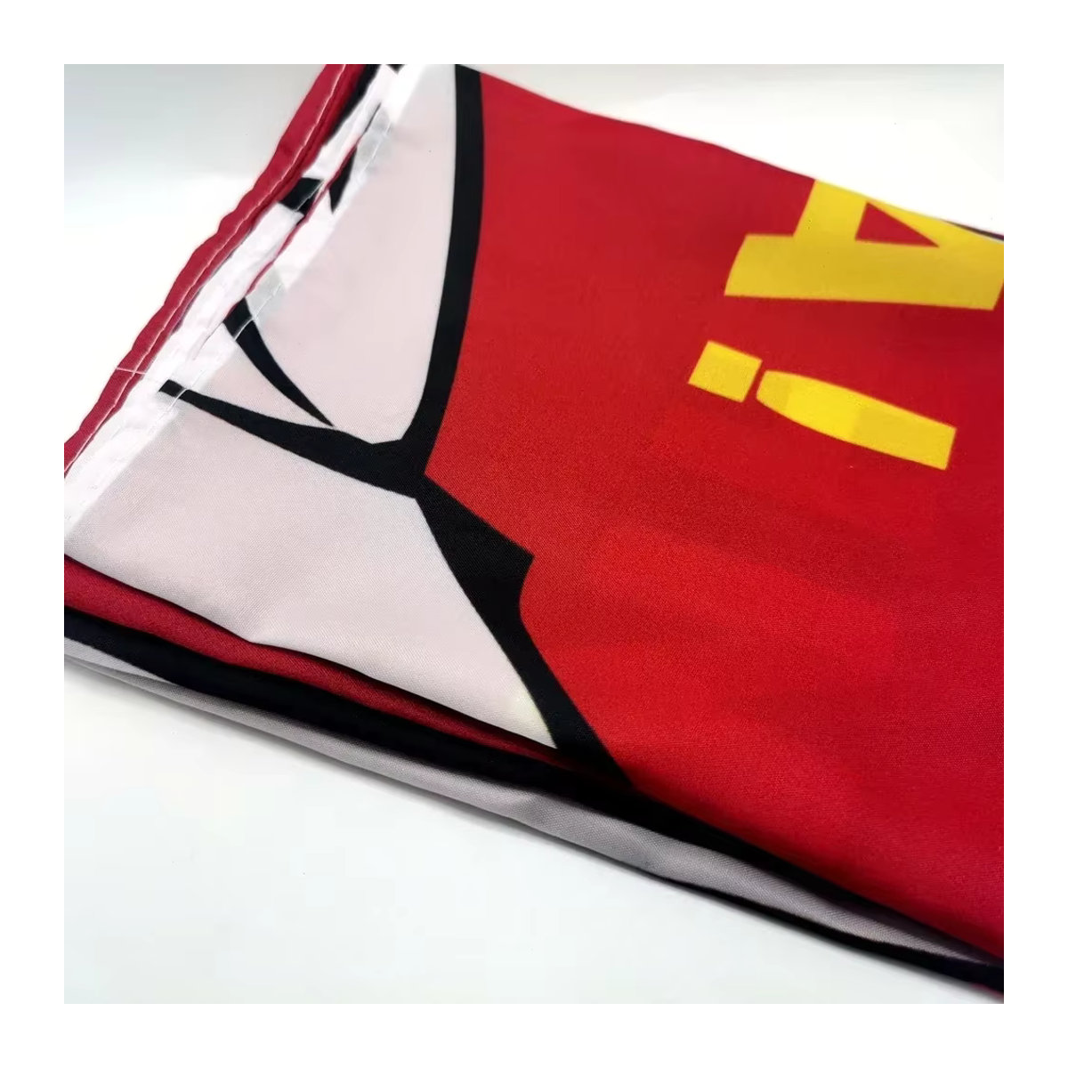 Sowjetische Stalin-Flagge der UdSSR aus rotem Polyester mit Sternen, rechteckiges historisches Banner für den Außenbereich, B/H: 90 x 150 cm - Bild 2