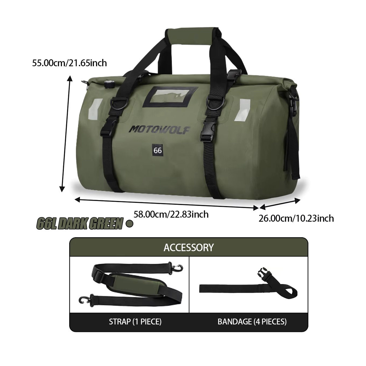 SOYAVISION Wasserdichte Reisetasche in - Bild 4