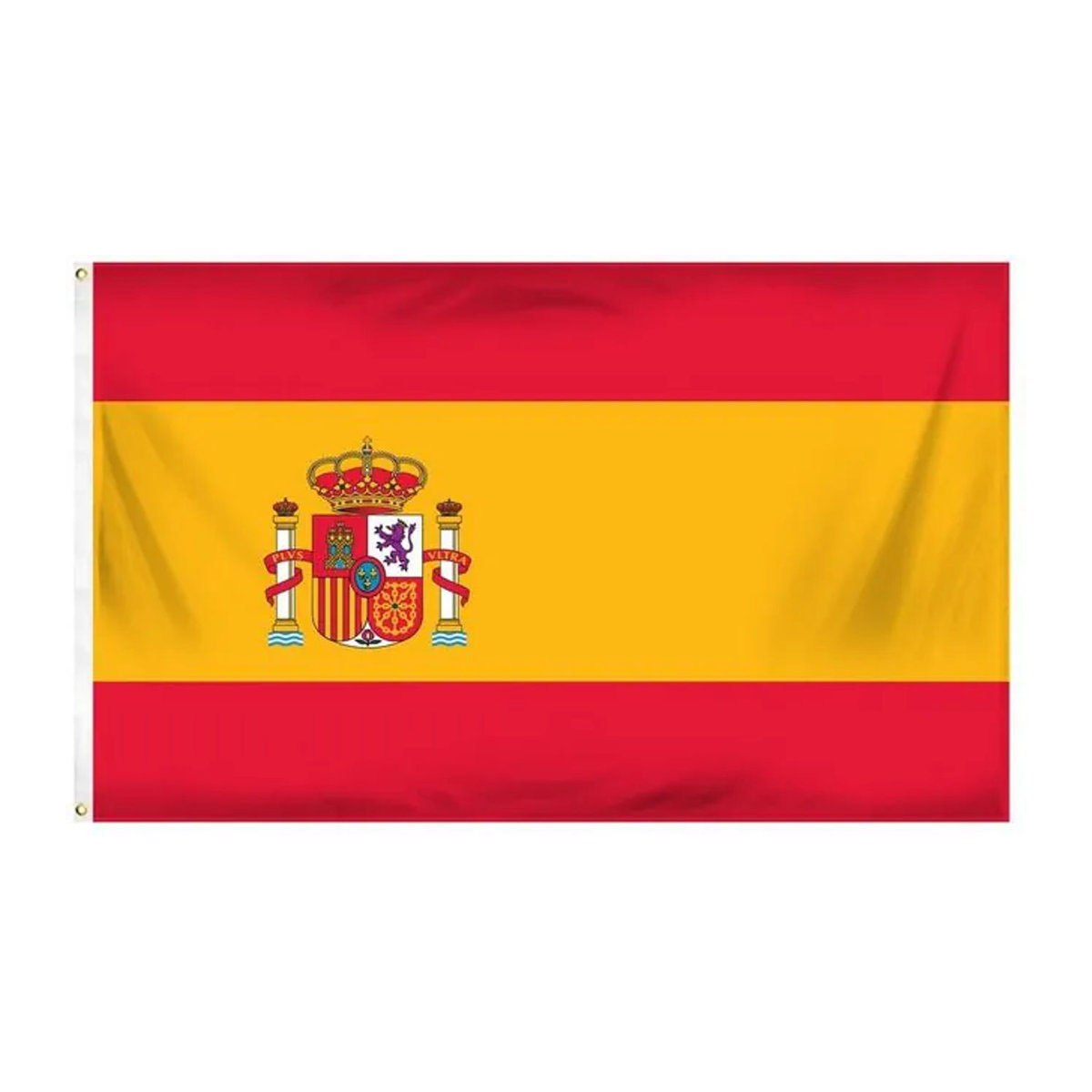 Spanien Flagge aus Polyester von Pertemba Home & Kitchen Equipment, mehrfarbig, 150 x 90 cm - Bild 1