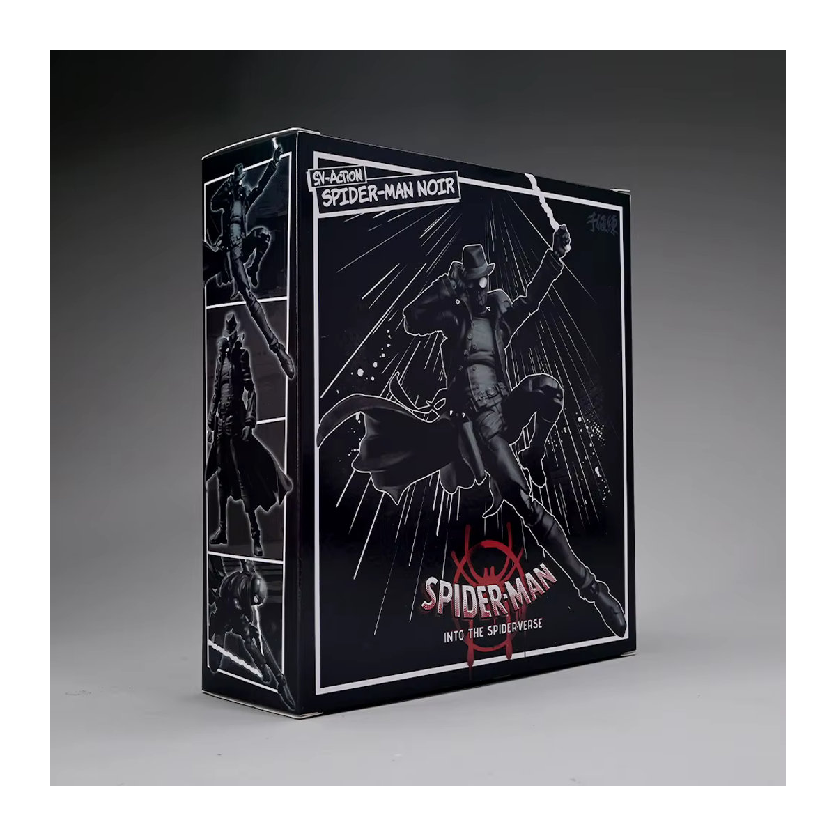 Spider-Man Noir Figur von Bandai in Schwarz, Höhe: 17 cm - Bild 6